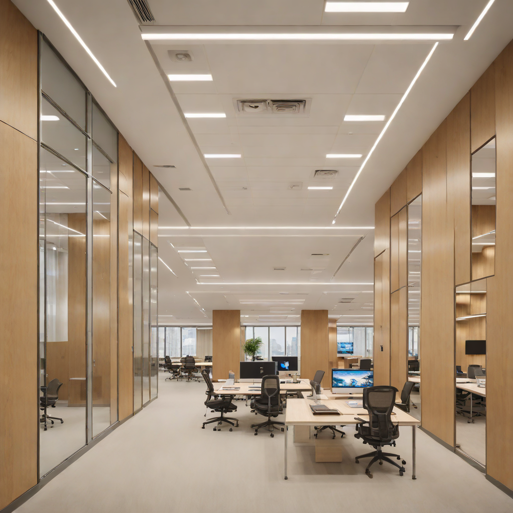 The finished office fit-out